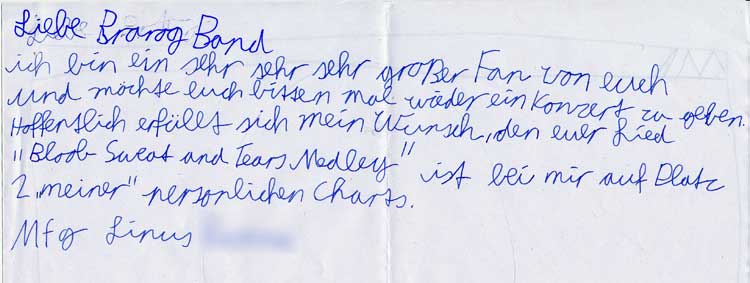 Fanpost linus-brief